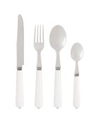 12 Couteaux Lucie blancs