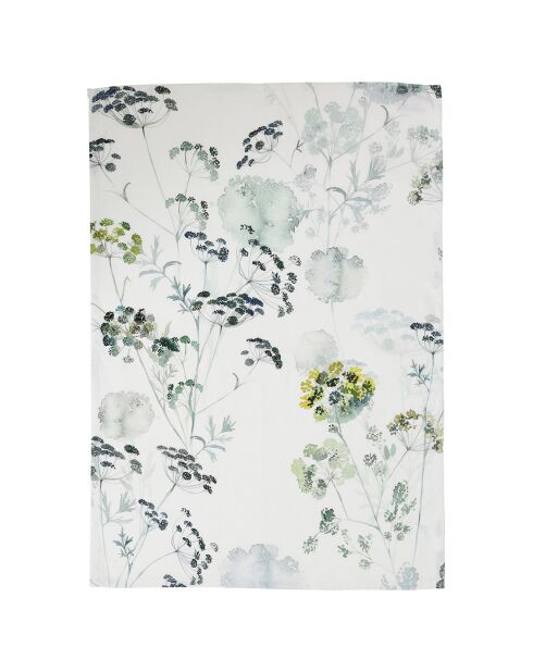 Herbier Geschirrtuch weiß/grün - 50x70 cm