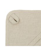 Gant & Manique Cellier naturel  - Gant : 14x26 -|Manique : 20x20 cm