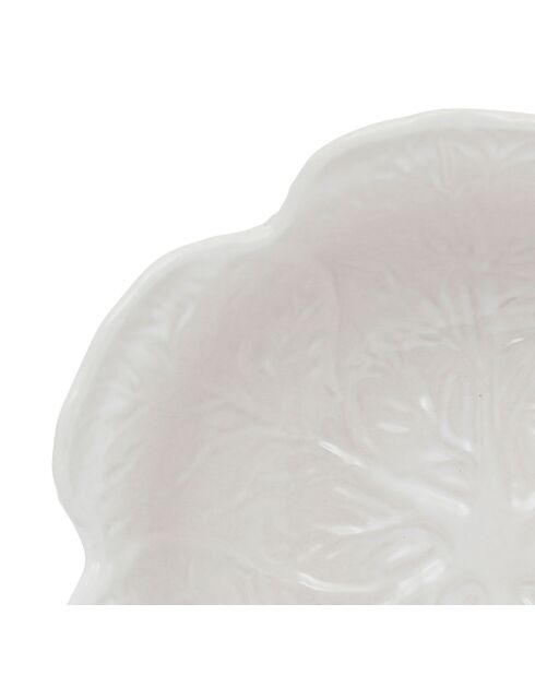Coupelle Chou blanche - D.15x6.5 cm