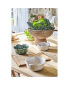 Coupelle Chou blanche - D.15x6.5 cm