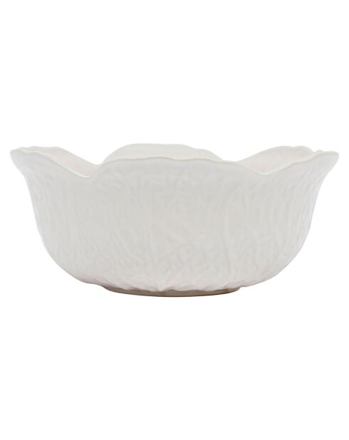 Coupelle Chou blanche - D.15x6.5 cm