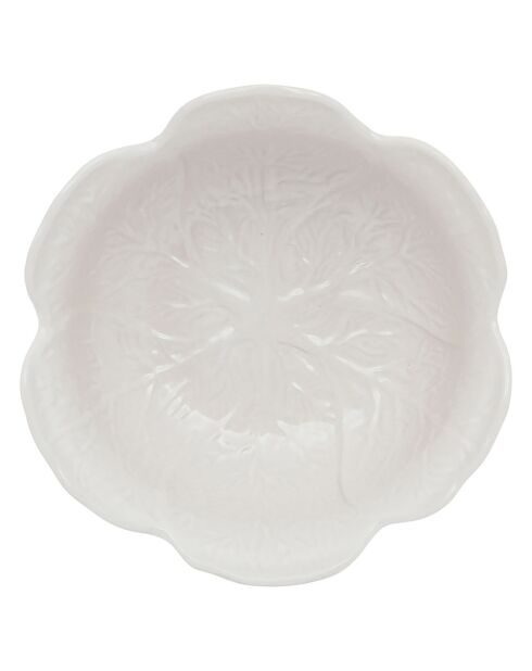 Coupelle Chou blanche - D.15x6.5 cm