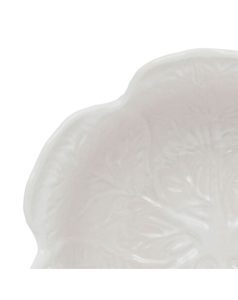 Saladier Chou blanc  - D.22x9.5 cm