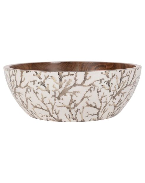 Saladier Estran beige  - D.30x10 cm