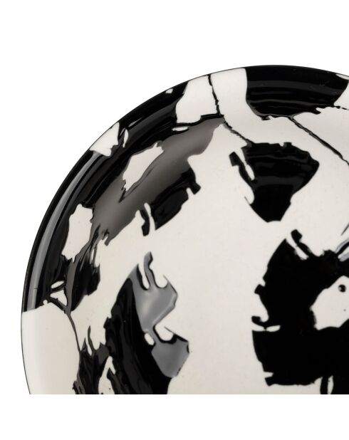 Bol Fleur Calancia noir  - D.12x5.5 cm