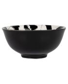 Bol Fleur Calancia noir  - D.12x5.5 cm