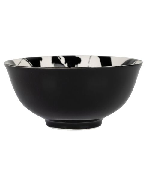 Bol Fleur Calancia noir  - D.12x5.5 cm