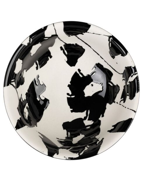 Bol Fleur Calancia noir  - D.12x5.5 cm