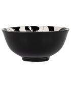 Bol Fleur Calancia noir  - D.15x7 cm