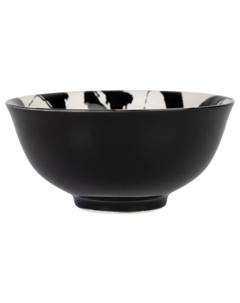 Bol Fleur Calancia noir  - D.15x7 cm