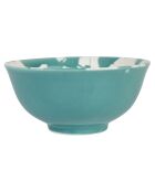 Bol Fleur Calancia vert eucalyptus  - D.12x5.5 cm