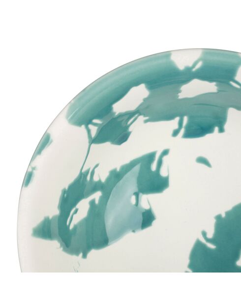 Bol Fleur Calancia vert eucalyptus  - D.15x7 cm