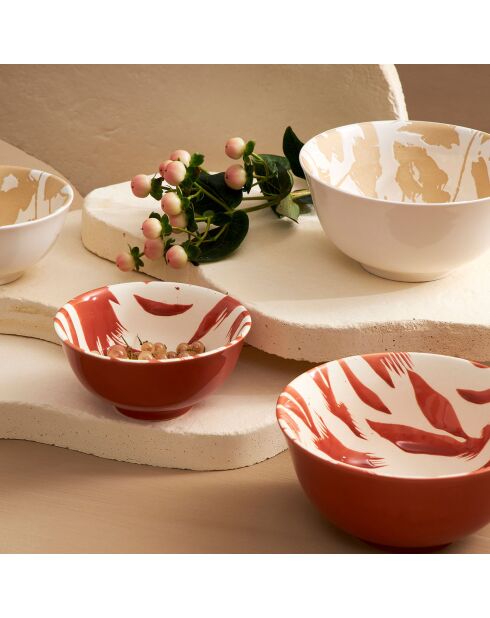 Bol Jungle Calancia terracotta  - D.15x7 cm