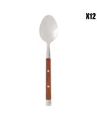12 Cuillères à soupe Nobu marron