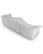 Canapé Angle Droit Modulaire Flora 5 Places gris clair - 292x138x79 cm