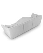 Canapé Angle Gauche Modulaire Flora 5 Places gris clair - 292x138x79 cm