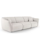 Canapé Modulaire Flora 5 Places ivoire - 292x102x79 cm