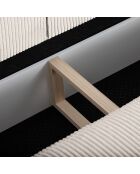 Canapé Convertible Avec Coffre Sophia 3 Places beige - 235x100x87 cm