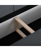 Canapé Convertible Avec Coffre Sophia 3 Places gris - 235x100x87 cm