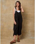 Salopette 100% Lin Bridge noire