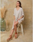 Robe 100% Lin Cadence beige