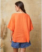 Top 100% Lin Calane orange