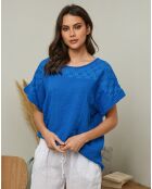 Top Elymis bleu royal
