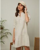 Robe 100% Lin Gabin beige