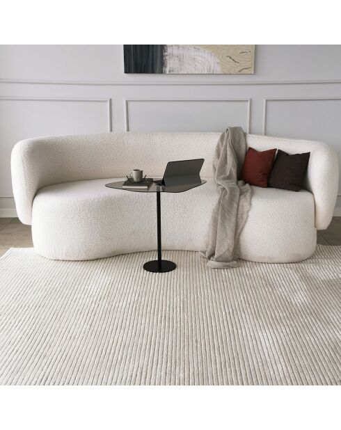 Table basse Dior noire - 60x50x45 cm