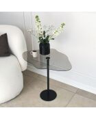 Table basse Dior noire - 60x50x45 cm