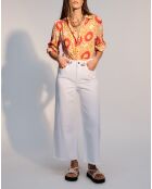 Pantalon Court Fiona blanc