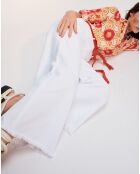 Pantalon Court Fiona blanc