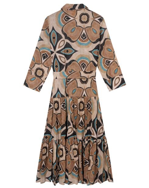 Ilma ecrufarbenes Hemdkleid