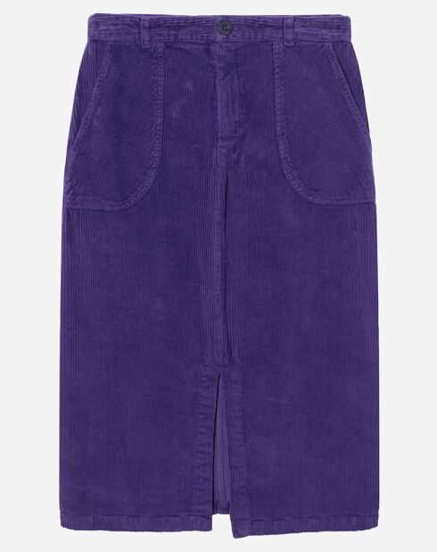 Jupe Midi Ingrid violette