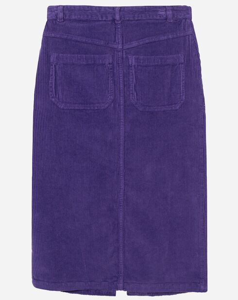 Jupe Midi Ingrid violette