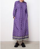 Robe Longue Azulea violette