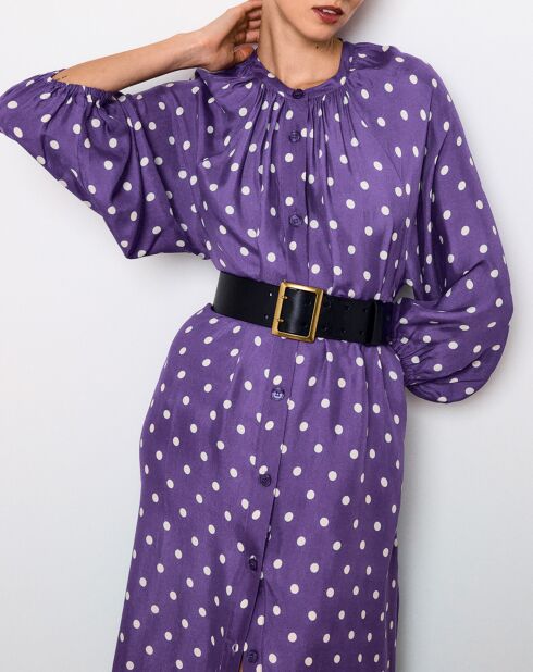 Robe Longue Azulea violette