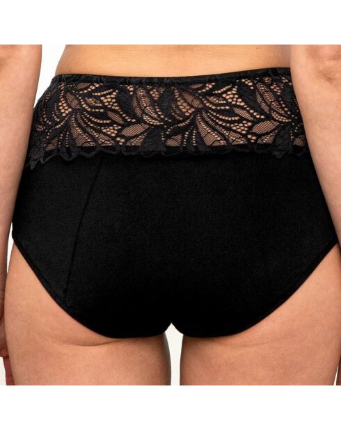 Culotte haute bien être bio Louana noire
