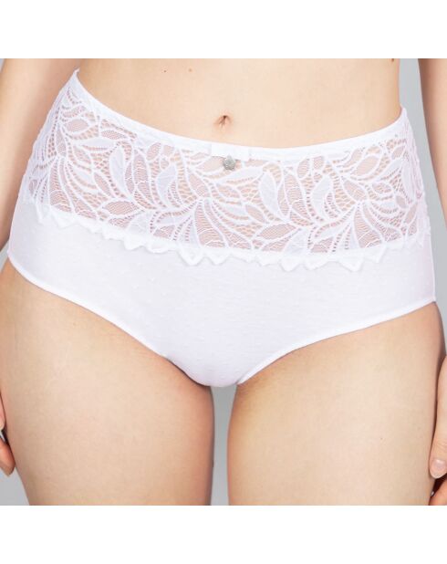 Lot de 2 culotte haute ROSANA blanc