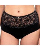 Culotte haute bien être bio Louana noire