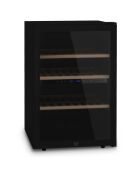 Cave à vin Dual zone 62 bouteilles pose libre noire - 55x56x84 cm
