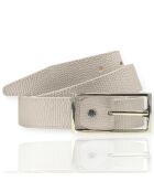 Ceinture en Cuir F-7 dorée
