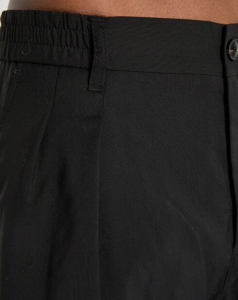 Pantalon 100% Laine Belsbo jogger noir