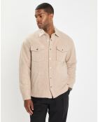 Veste en Laine mélangée Thermor beige