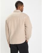 Veste en Laine mélangée Thermor beige