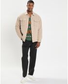 Veste en Laine mélangée Thermor beige