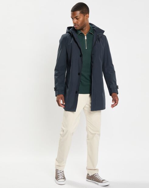 Parka Thermor Double Amovible bleu marine