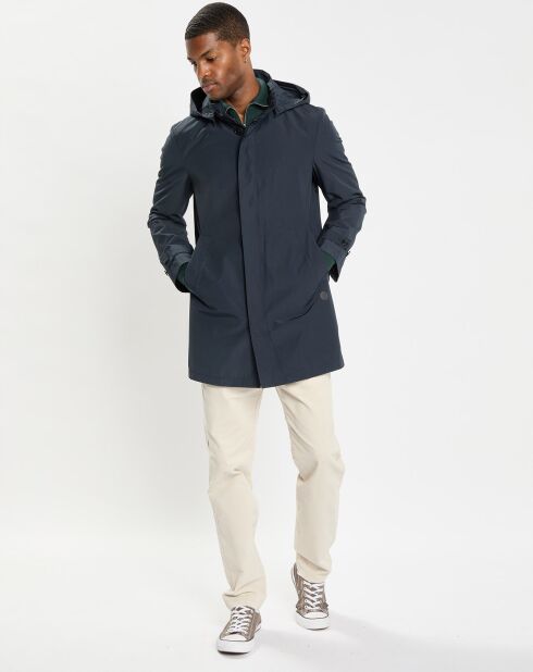 Parka Thermor Double Amovible bleu marine