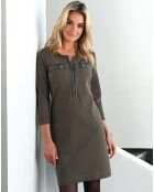 Robe Lorelle vert kaki